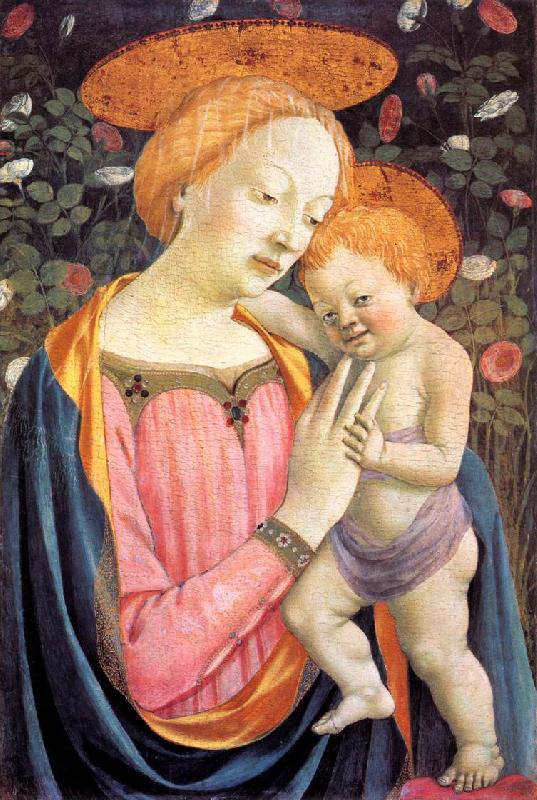 DOMENICO VENEZIANO Madonna and Child dfgw Sweden oil painting art